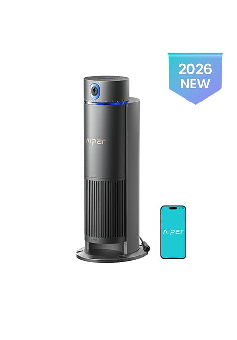 (2025 Upgrade) Aiper Scuba S1 Robotic Pool Cleaner, Wall & Waterline Cleaning, Double Filtration, Extended 180-Min Battery Life, Smart Navigation, App Support, OTA Upgrade
