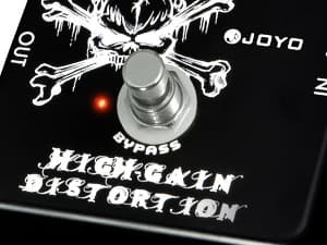 JOYO High Gain Distortion Pedal from AC/DC Crunch to Heavy Metal with Full Range EQ for Electric Guitar Effect - Bypass (JF-04)