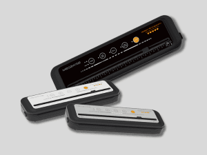 MEGAWISE 2025 Powerful Vacuum Sealer Machine | Compact Design | One-Touch Automatic | Seal in 10-20 Seconds | Dry, Moist, Wet, and Cold Modes | With 10 Vacuum Bags & Built-in Cutter (Grey)