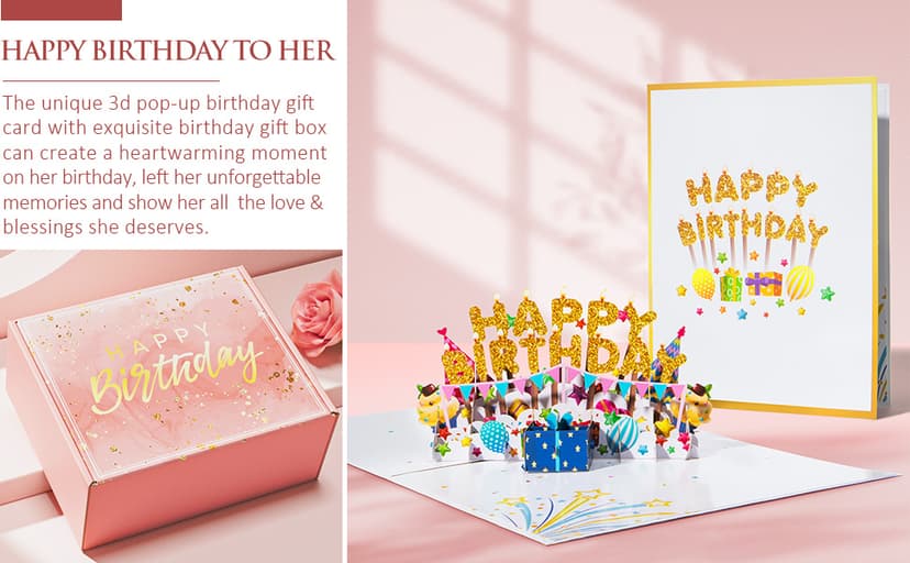 Birthday Gifts for Women Friendship, Rose Relaxing Spa Gifts Basket Set for Women, Self Care Gift Unique Happy Birthday Gifts Idea for Mom Her Best Friend Sister Wife Girlfriend Coworker Teacher Nurse