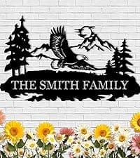 Metal Signs Customized | Personalized Garden Stake Metal Sign | Custom Metal Garden Sign | Personalized Garden Name Sign | Custom Sign Outdoor Metal | Gardening Decor Gifts for Gardeners