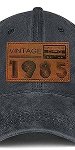 40th Birthday Gifts Women Men 1985 Hats Vintage 1985 Baseball Cap 40th Birthday Gifts for 40 Year Old Father Mothers Day