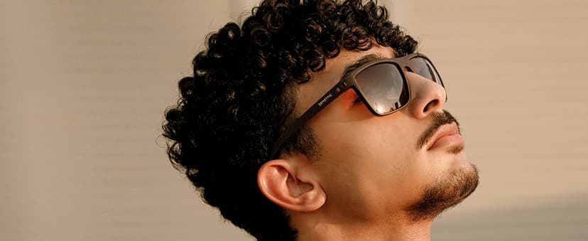 ZENOTTIC Polarized Sunglasses for Men Lightweight TR90 Frame UV400 Protection Square Sun Glasses