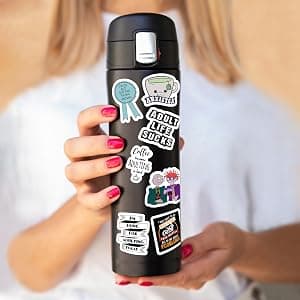 100Pcs Funny Adulting Stickers, Adulting is Hard Stickers, Funny Decals for Adults, Adult Reward Decals, Gifts for Women & Men B0C1S6BL2N