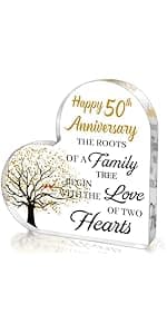 60th Birthday Gifts for Women Men, Acrylic Heart Cake Topper Birthday Decorations Presents, 60 Year Old Bday Gifts for Mom, Aunt, Grandma, Sister, Best Friends, Wife, Her