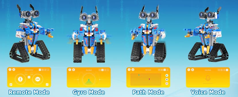 Robot Toys for 8-16 Year Old Boys Girls Kids with APP or Remote Control Science Programmable Building Block Kit, STEM Projects Educational Birthday Gifts