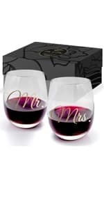 Triple Gifffted Mr Right Mrs Always Right Coffee Mugs Gifts Ideas for Couples, Wedding Anniversary, Engagement, Christmas, His & Hers, Bride and Groom, Parents, Newlyweds Bridal Shower, Ceramic 380ml