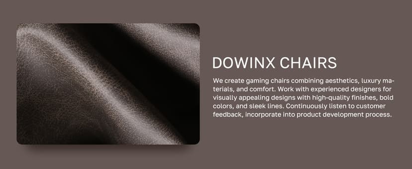 Dowinx Gaming Chair Breathable PU Leather Gamer Chair with Footrest Massage Lumbar Support, Big and Tall Ergonomic Reclining Computer Chair with Pocket Spring Cushion for Adults Teens (Brown)