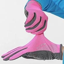 SUJAYU Full Finger Hiking & Cycling Gloves - Thin Gloves for Men & Women - UV Protection, Great for Adult Bikes, Driving & Gym