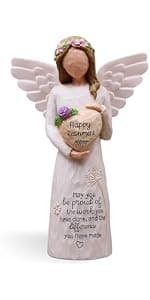 Grandma Gifts from Granddaughter,Grandma Gifts for Birthday Christmas Mothers Day,Hand-Painted Resin Statue,Gifts for Grandma Grandma Birthday Gifts,Great Grandma Gift, Grandmother Gift Figurine B0FGCNN72R