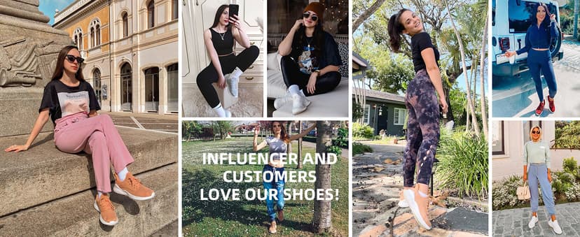 Akk Womens Walking Shoes - Slip On Tennis Running Shoes Memory Foam Lightweight Work Sneakers for Indoor Outdoor Gym