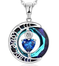 Anniversary for Gifts Women Wife, 18k Gold Plated Sunflower Necklaces for Women, Anniversary Her Gifts Birthday Gift for Wife You Are My Sunshine Woman's Jewelry Girlfriend Grandma Mom Daughter