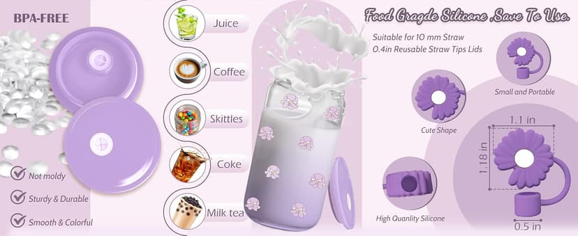 Birthday Gifts for Women Teen Girls, Unique Happy Birthday Gift Baskets for Her Mom, Thank You Self Care Get Well Box Set, Cute Teenage Cup Present for Mother Friend Sister Teacher Coworker (Purple) B0FRSG6VRQ