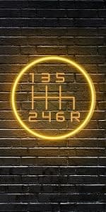 Kavaas Check Engine Neon Sign, LED Garage Sign for Car Room Decor | Check Engine Light Neon Sign for Garage Decor, Auto Repair Workshop, Man Cave - Best Gifts for Dad, Car Enthusiast (Golden Yellow) B0D372TXF5
