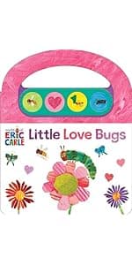 World of Eric Carle, Around the Farm 30-Button Animal Sound Book - Great for First Words - PI Kids 1450805752
