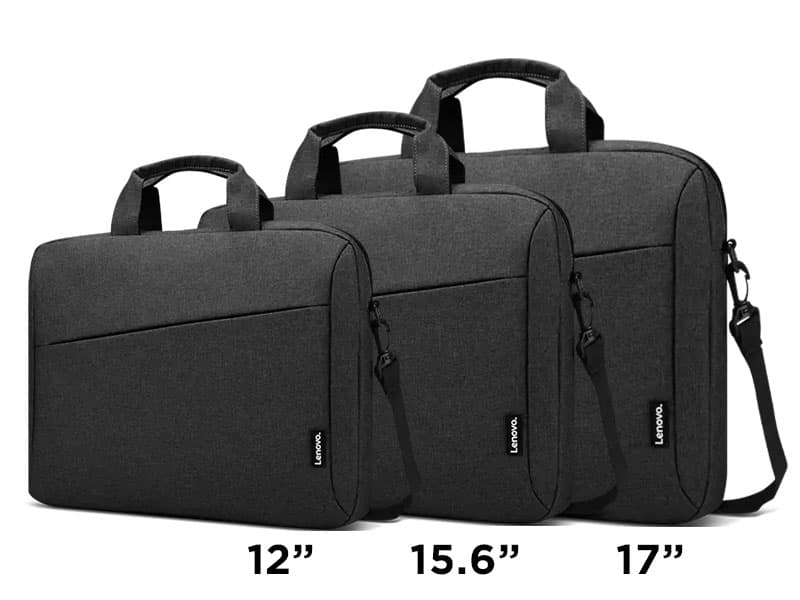 Lenovo Laptop Bag T210, Messenger Shoulder Bag for Laptop or Tablet, Sleek, Durable & Water-Repellent Fabric