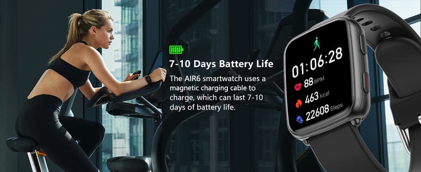 MorePro Fitness Tracker with 24/7 Heart Rate & Blood Pressure Monitor, Blood Oxygen & Sleep Tracker, Smart Watch with Step Calorie Counter, IP68 Waterproof Activity Tracker for Women Men Android iOS