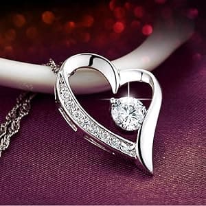 To My Daughter Necklace From Dad With Heartfelt Message, Daughter Birthday Present From Dad, Jewelry Gifts For Graduation for Her From Mom or Daddy, 14K Pendant