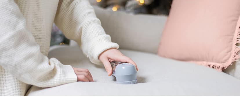 Bymore Fabric Shaver Lint Shaver for Clothes, Dual Power Lint Remover with Battery or Corded Use, Portable Sweater Shaver for Clothing, Furniture & Travel