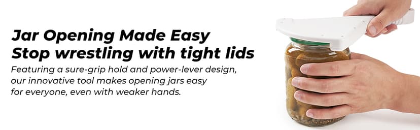 Jar Opener Bottle Opener for Weak Hands, Seniors with Arthritis and Anyone People with Inconvenient Hands,Get Lids Off Easily,Best Gift for Kitchen Gadgets