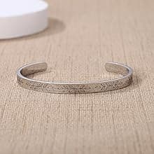 TONY & SANDY Cuff Bracelets for Women Teen Girls Best Friend Sister Mom Daughter Granddaughter Cousin Personalized Birthday Mother's Day Christmas Easter Gifts for Teens Girls Women Jewelry