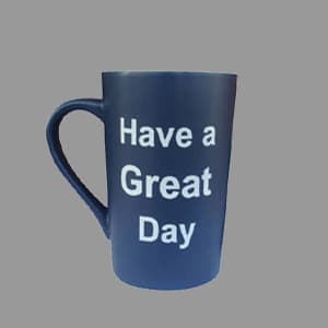 Funny Christmas Gifts Unique Coffee Mugs Have a Great Day Cute Cool Ceramic Cup Black, Best Holiday and Birthday Gag Gifts, 15 Oz