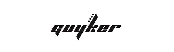 Guyker Guitar Locking Tuners (6 for Right) - 1:18 Lock String Tuning Key Pegs Machine Head with Hexagonal Handle Replacement for ST TL SG LP Style Electric, Folk or Acoustic Guitars - Chrome