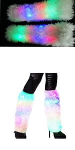 Luwint Children LED Finger Light Up Gloves - Glow Flashing Cool Fun Toys for Kids, Boy Girl 7-12 Years