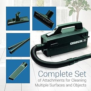 Oreck Super-Deluxe Compact Canister Vacuum Cleaner