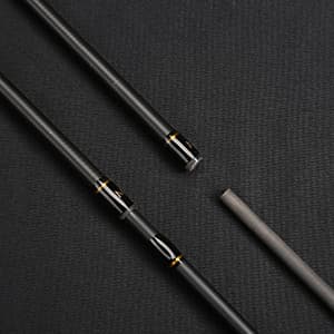 E Series - Camo Legend 2-Piece 7-Feet Casting Rod 24 Ton Carbon Fiber Baitcasting with 2 Tips - Medium and Medium Heavy Portable Bass Fishing Rod Baitcaster