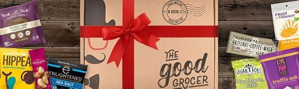 Healthy VEGAN Snacks Care Package: Non-GMO, Vegan Jerky, Protein Bars, Cookies, Fruit & Nuts, Healthy Gift Basket Alternative, Snack Variety Pack, College Student Care Package