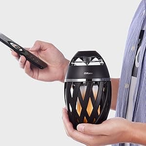 Gifts for Men, Him, Outdoor Bluetooth Speaker, Unique Gifts for Men Him Dad, Wireless Speaker Waterproof with Torch Light, BT5.0 with HD Audio and Enhance Bass, Birthdays Gifts for Men Her Women