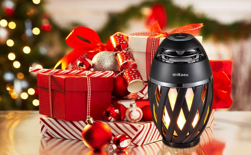 Gifts for Men, Him, Outdoor Bluetooth Speaker, Unique Gifts for Men Him Dad, Wireless Speaker Waterproof with Torch Light, BT5.0 with HD Audio and Enhance Bass, Birthdays Gifts for Men Her Women