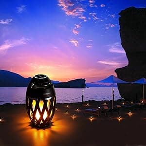 Gifts for Men, Him, Outdoor Bluetooth Speaker, Unique Gifts for Men Him Dad, Wireless Speaker Waterproof with Torch Light, BT5.0 with HD Audio and Enhance Bass, Birthdays Gifts for Men Her Women