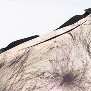 Funny White Elephant Gifts for Men Women Gag gifts Christmas Gift Exchange,Belly Fanny Pack Dad Bag Fake Beer Belly Waist Pack Unisex Waist Bag