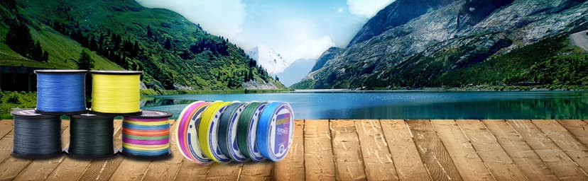 RIKIMARU Braided Fishing Line Abrasion Resistant Superline Zero Stretch&Low Memory Extra Thin Diameter 327-1094 Yds, 4-180LB