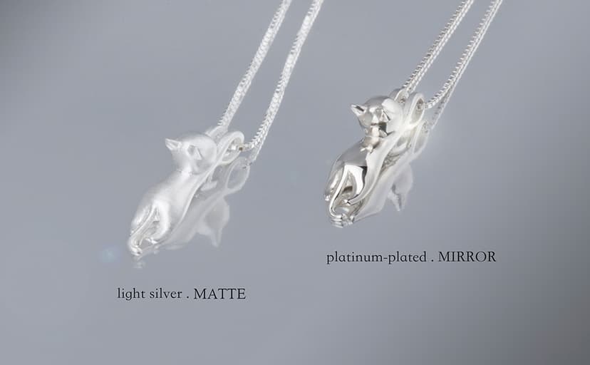 S.Leaf 925 Sterling Silver Cat Necklace Jewelry for Women Trendy Dainty Charm Pendant Necklaces Best Friend Birthday Gifts for Her Sister Mom Wife Womens