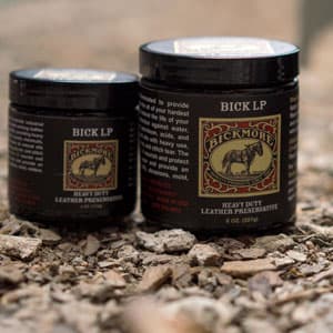 Bickmore Leather Conditioner, Scratch Repair Bick LP 4oz - Heavy Duty LP Leather Preservative | Leather Protector, Softener and Restorer Balm for Dry, Cracked, and Scratched Leather | Made in USA